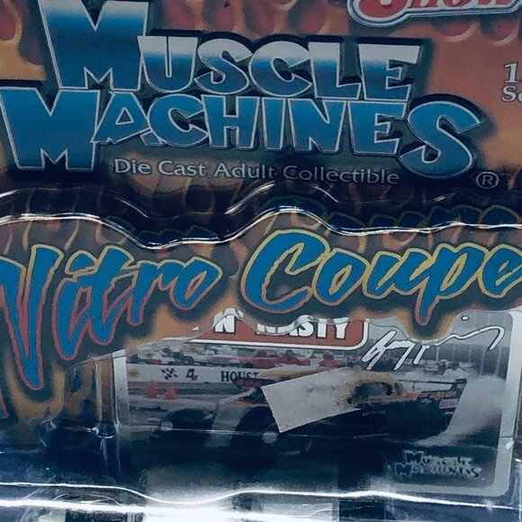 Muscle Machines nitro coupe hot n nasty 37 chevy coupe Gary 1.:64 scale READ NEW - Picture 5 of 12